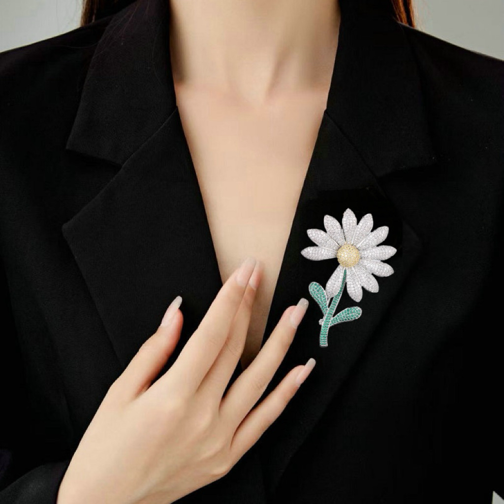 READY G-Dragon Daisy เข็มกลัด GD Badge GDdragon Bigbang Premium