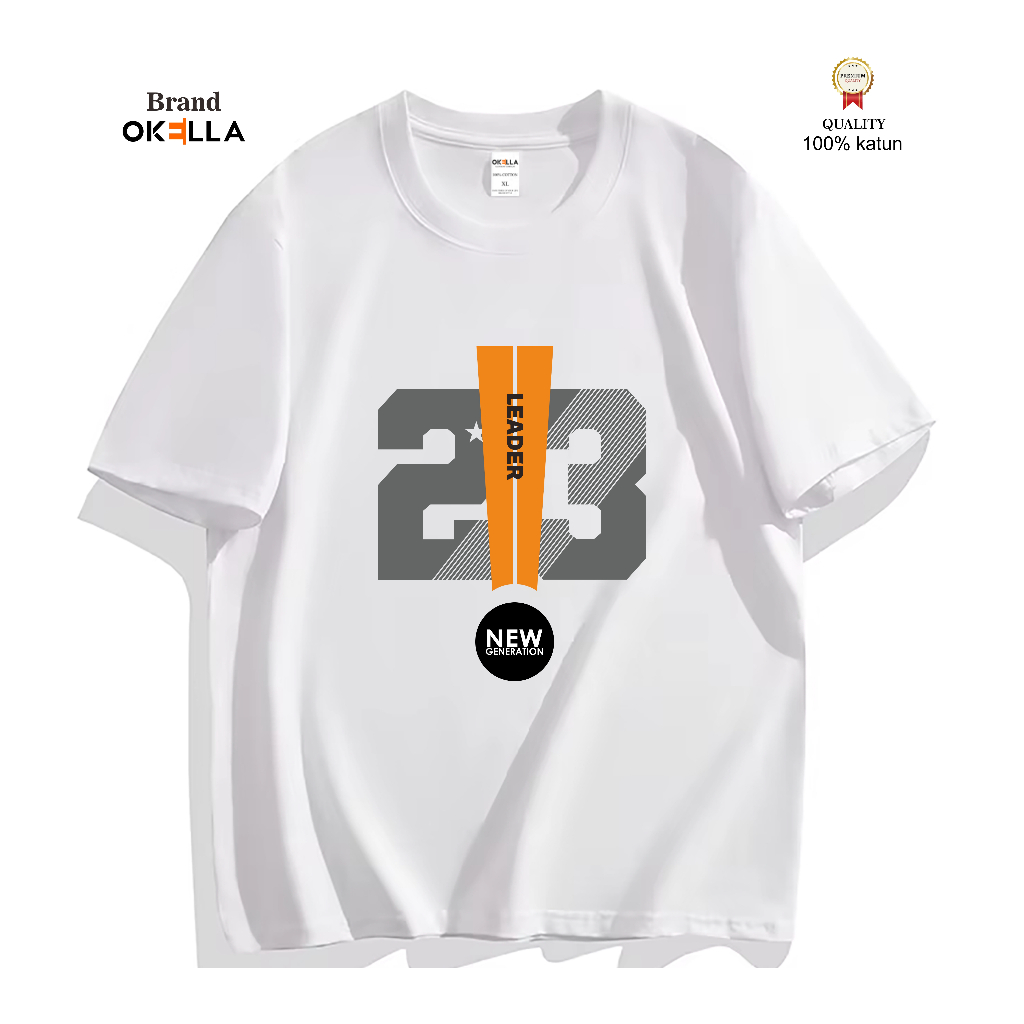 KATUN Okella เสื้อยืดผู้ชายและผู้หญิงผ้าฝ้ายหวี 24s พิมพ์สกรีน DTF เกาหลี INK INK INK