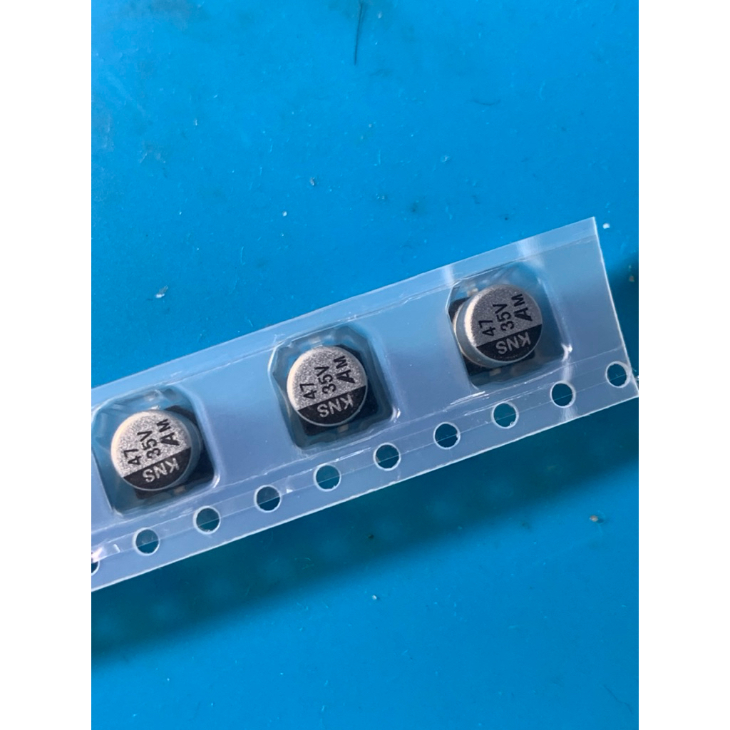 คาปาซิเตอร์ SMD 47uF 35v 5x5.7mm