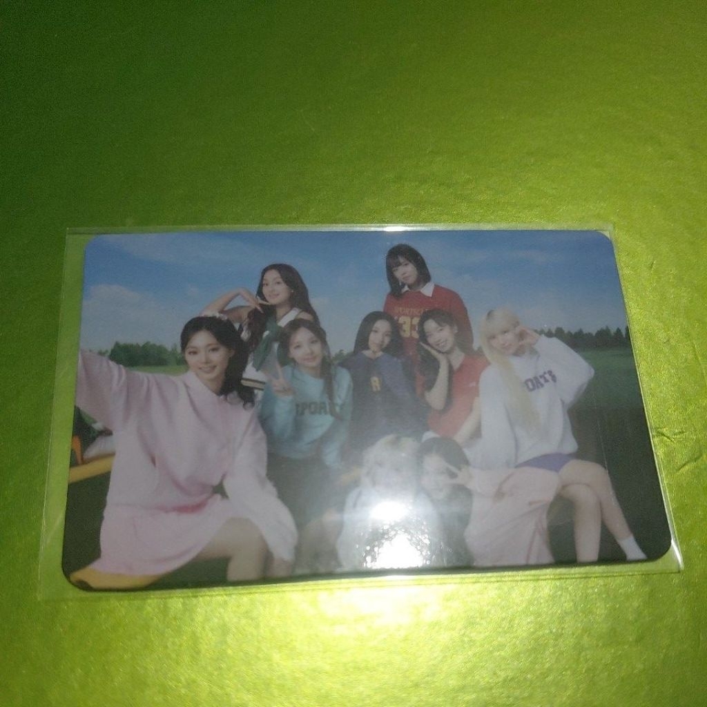[READY] OFFICIAL NABATI X TWICE PHOTOCARD