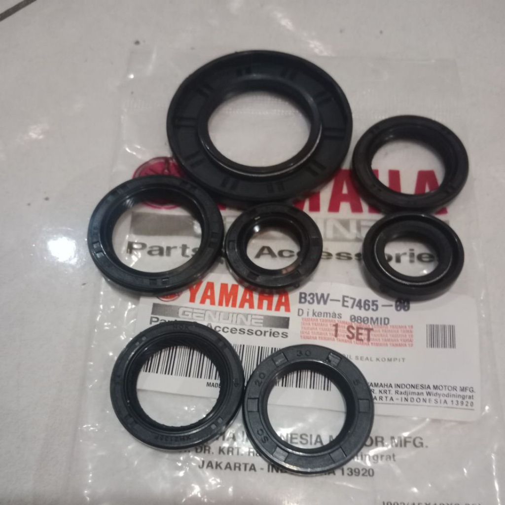 ซีลสมบูรณ์ YAMAHA B3W MAXI CUSTOMAXI GEAR 125 CODE B3W