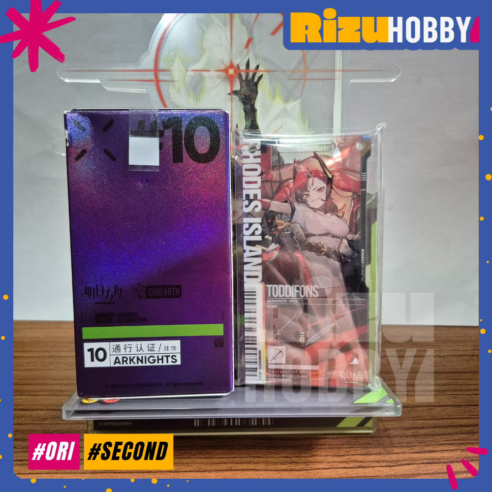 Arknights อะคริลิค Pass 10.0 Toddifons SECOND