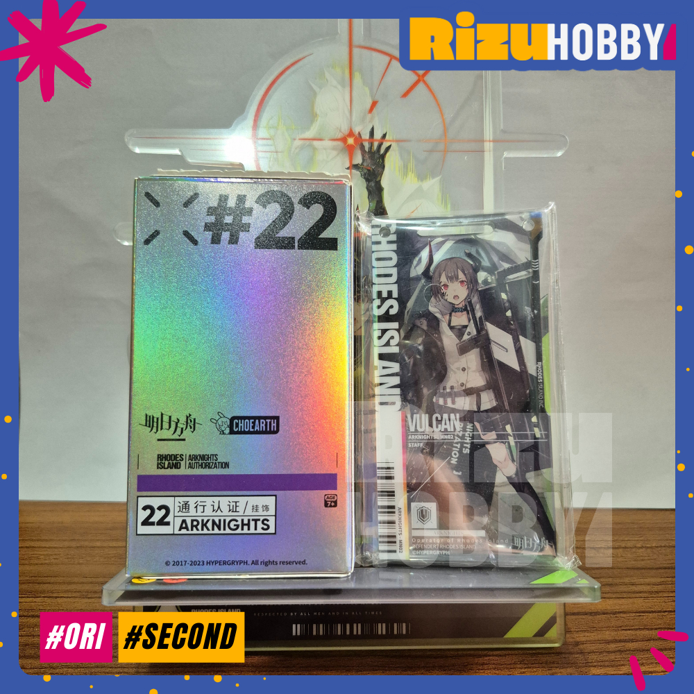 [ต้นฉบับ] Arknights Acrylic Pass 22.0 Vulcan SECOND