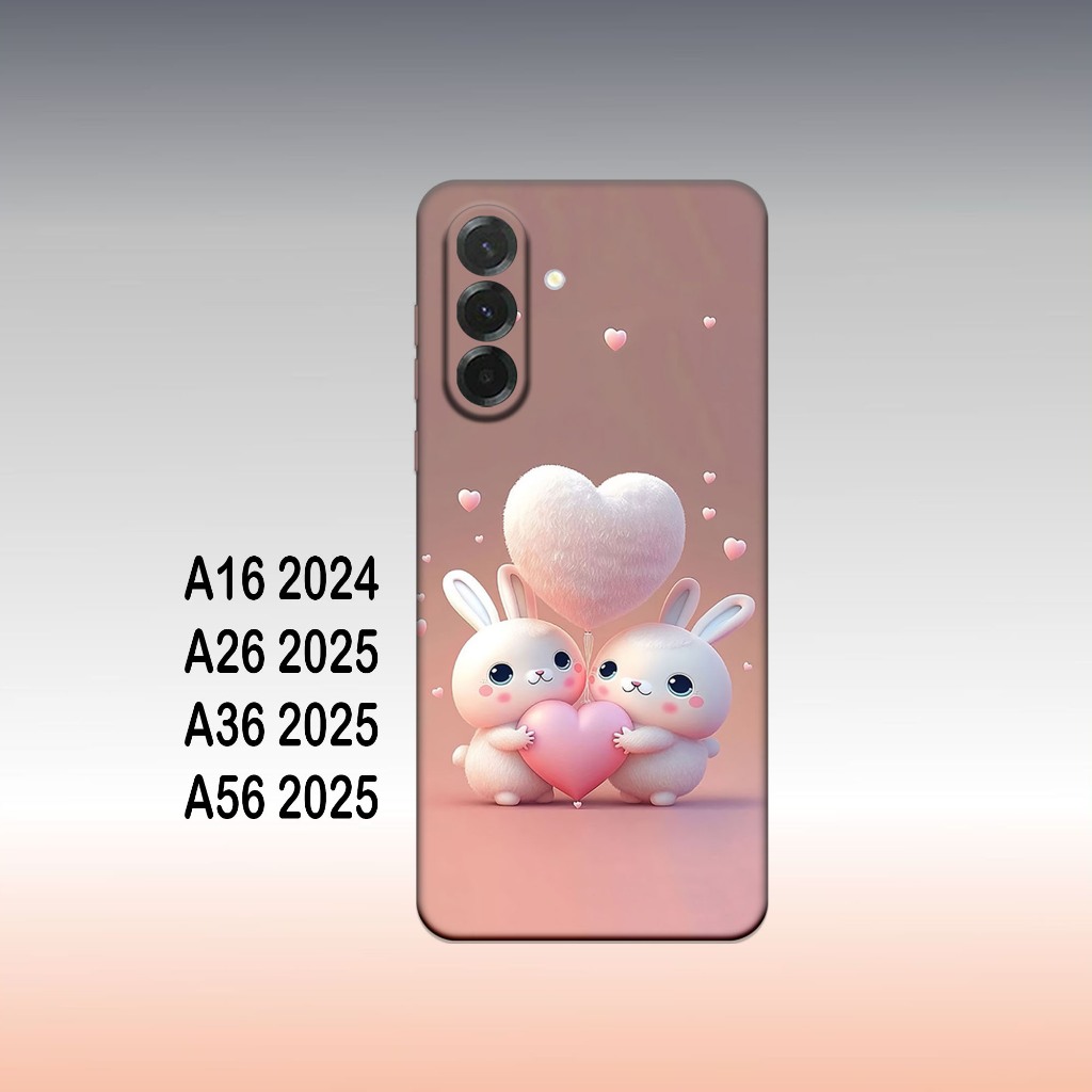 Softcase samsung A16 / A26 / A36 / A56 / A76 _เคสโทรศัพท์ซิลิโคนยืดหยุ่นสีดํา