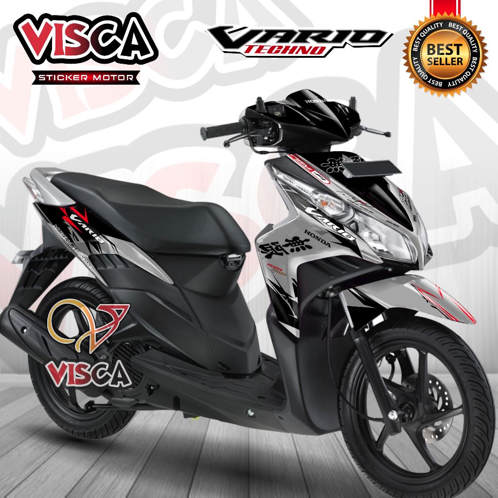 รูปลอก Vario 110 Techno สติกเกอร์เต็มตัว Vario 110 Techno Full Body Striping Vario 110 Techno Variat