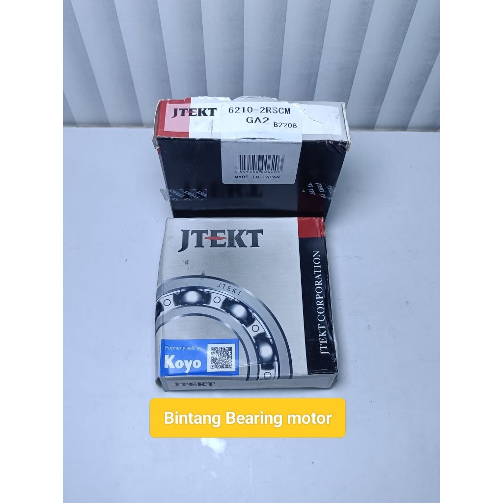 BEARING 6210 2RS CM KLAHAR KLAHER LAHER KRUK AS R180 KOYO