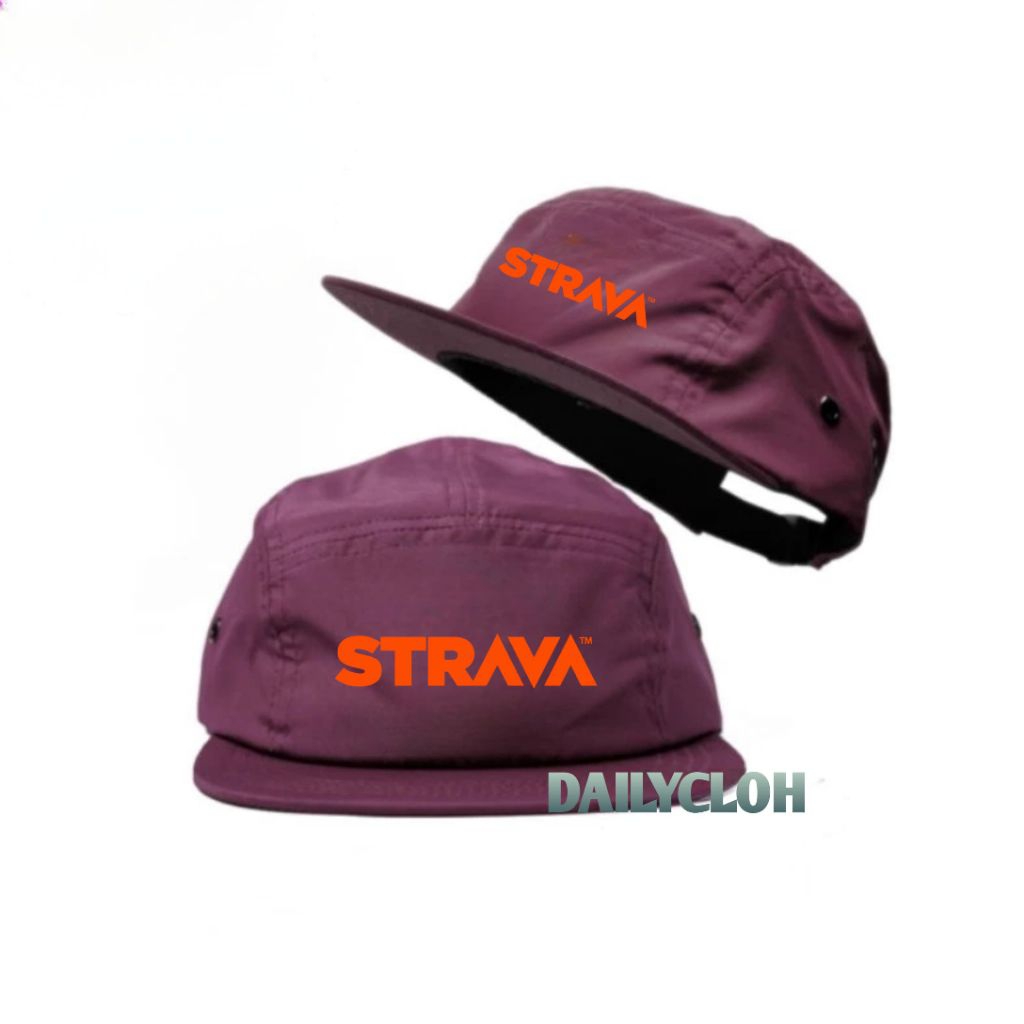 5-PANEL STRAVA HAT / PREMIUM SIX PANEL HAT / หมวกลําลองสําหรับผู้ชายและผู้หญิง