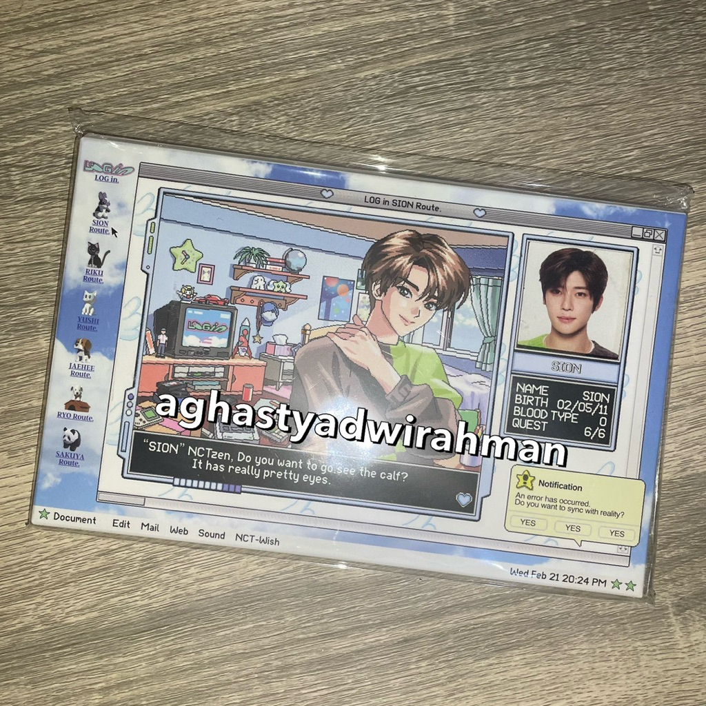 [OFFICIAL] MD Photo Set LOGin - Sion Route ver.