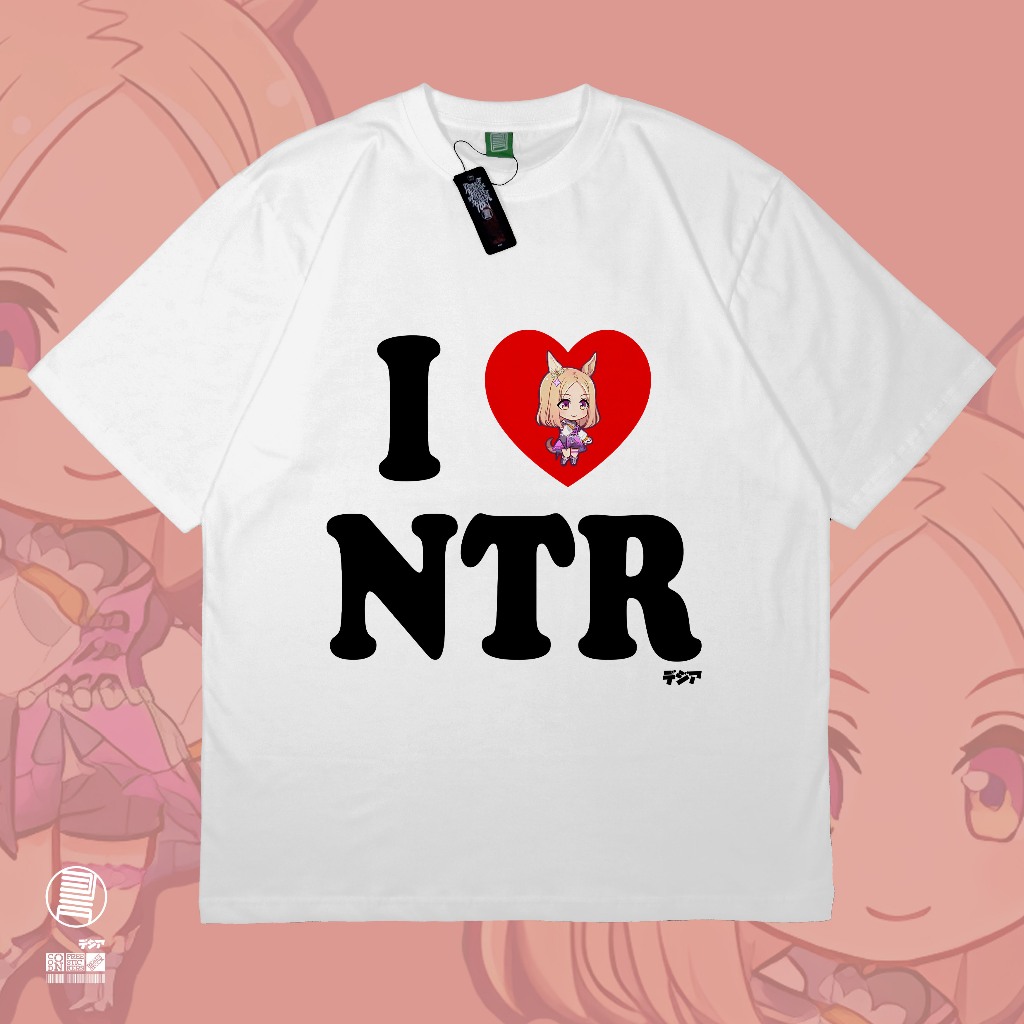I Love NTR Narita Top Road Umamusume Uma Musume สวย Derby มังงะอะนิเมะเสื้อยืด DJA ผ้า