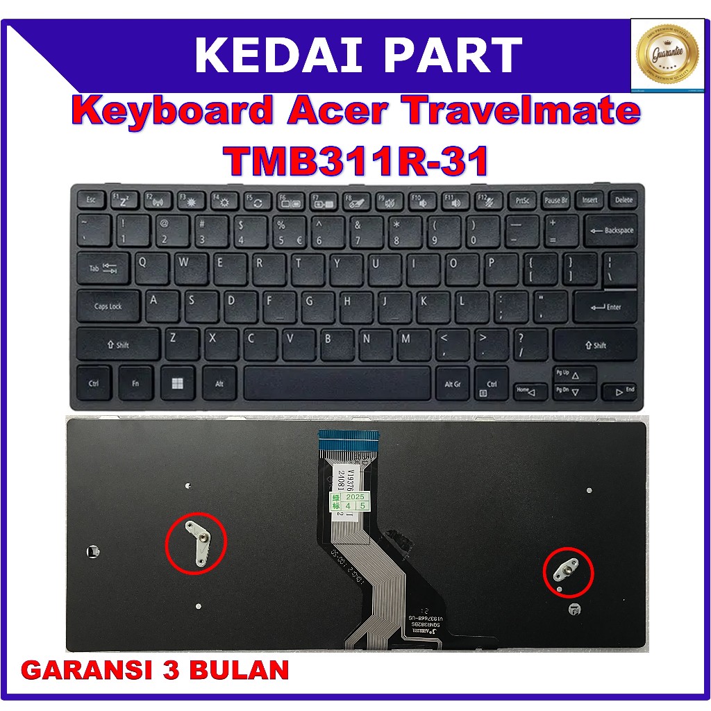 คีย์บอร์ด Acer Travelmate Spin B3 B311r-31 B311rn-31 TMB311 31 TMB311r-31 n20h1