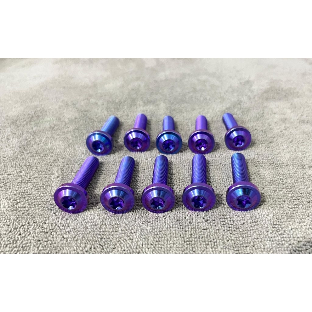 12 M8 TITANIUM BLUEPURPLE THAD BOLT