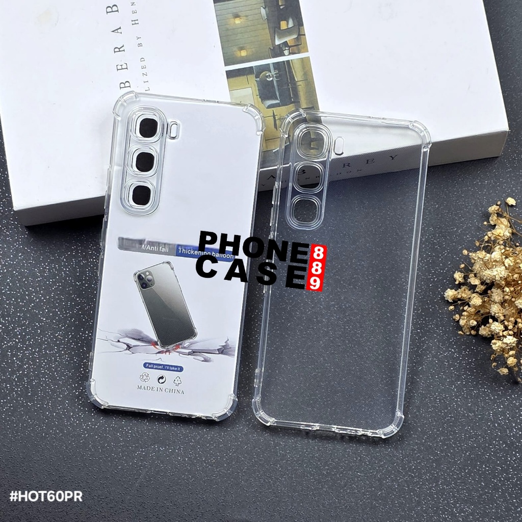 INFINIX HOT 60 PRO INFINIX HOT 60 PRO PLUS INFINIX HOT 60I CASE CLEAR AIRBAG ANTI CRACK CASE CLEAR I