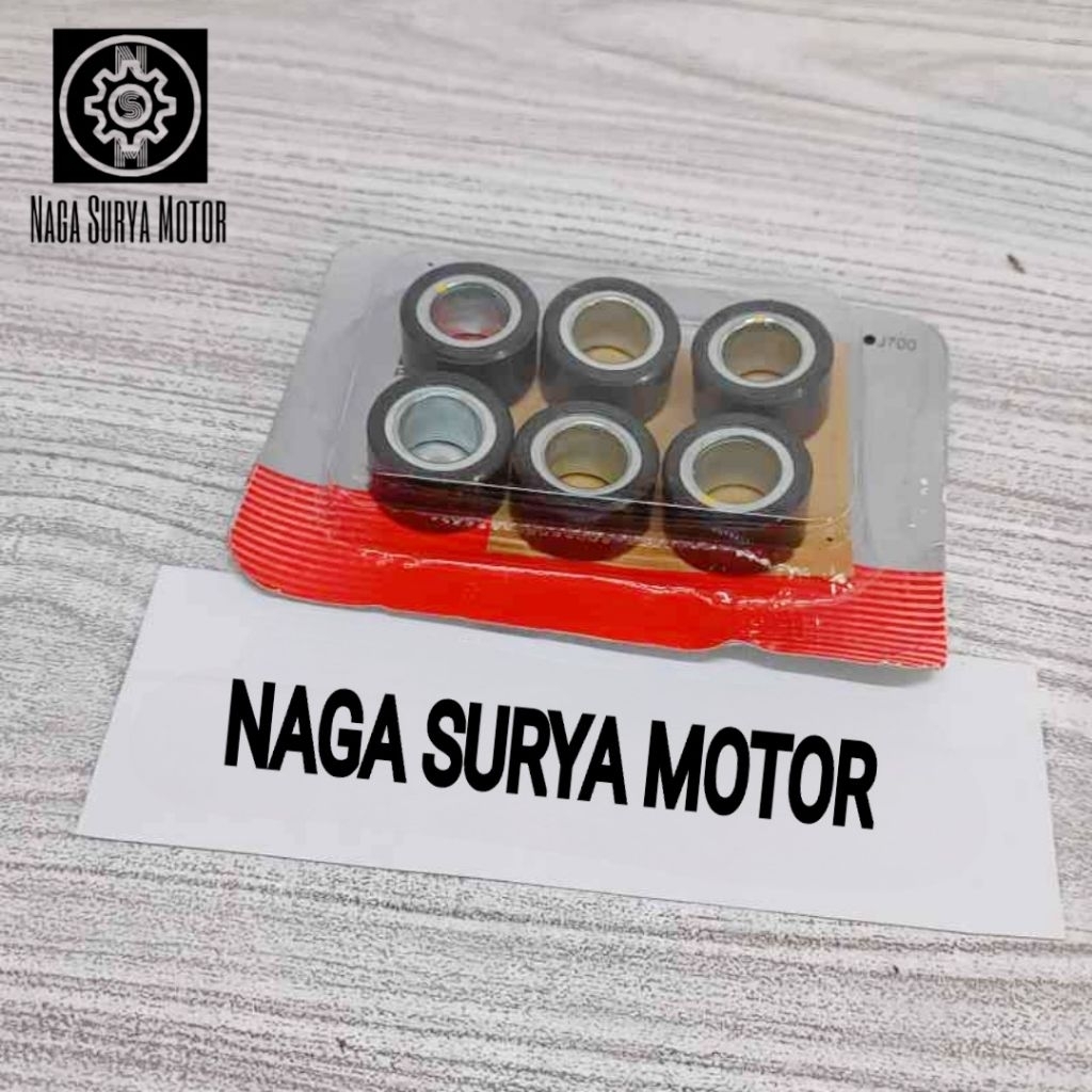 ชุดลูกกลิ้งชุดน้ําหนักบรรจุ 6 ชิ้น Yamaha Mio M3 SZ 2PH-WE763-00 ORIGINAL YGP