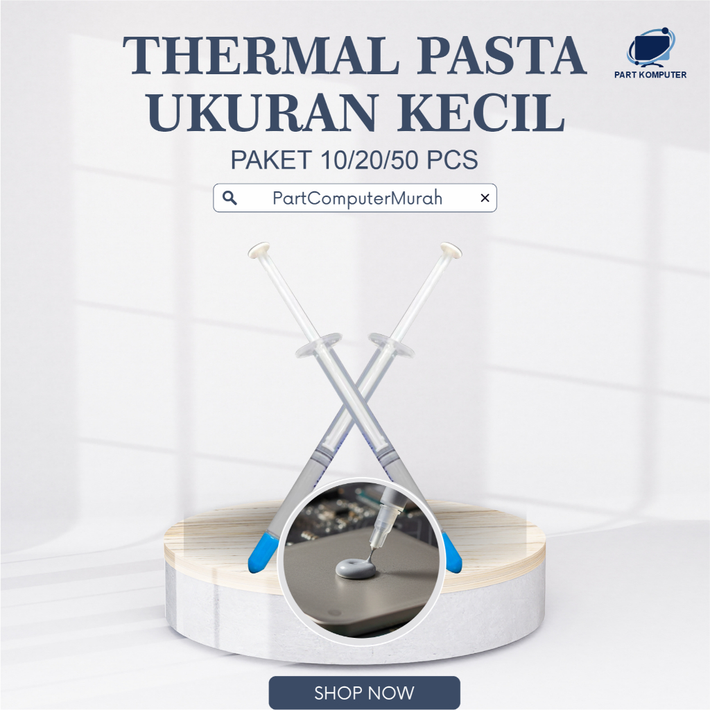 Thermal Paste Small Syringe HM501 บรรจุ 10/20/50 ชิ้น Silicone Oil Computer CPU