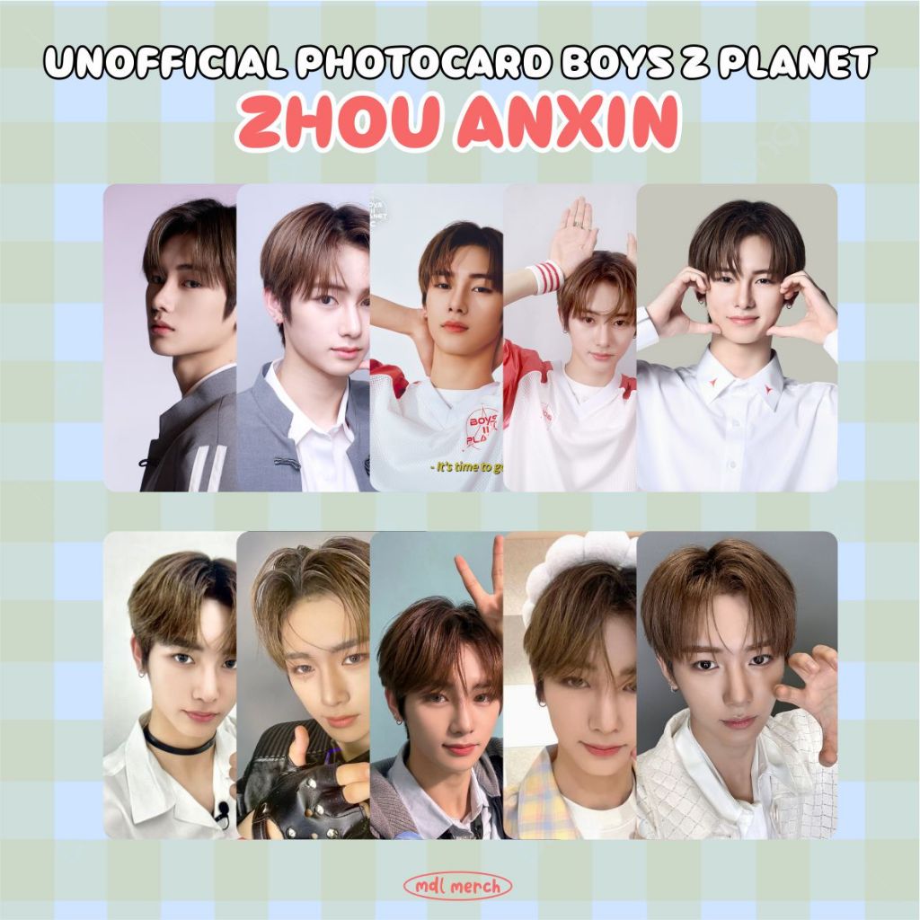ZHOU ANXIN / ALD1 / ALPHA DRIVE ONE / BOYS 2 PLANET / BOYS II PLANET / BOYS PLANET 2 / PHOTOCARD UNO