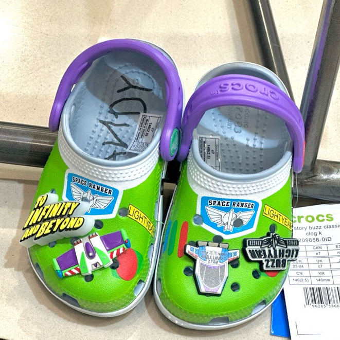 CROCS TOY STORY BUZZ Clog CROCS Kids / Crocs Kids Sandals / Crocs Buzz Lightyear Sandals / Joy Story