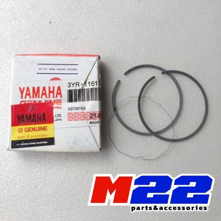 Yamaha Force1 F1 F1Z F1ZR Oversize OS 50 0.50 0.50 NOS 3YR-11610-20 แหวนลูกสูบ