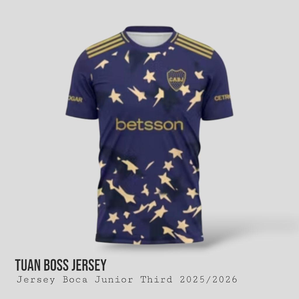 เสื้อแข่ง BOCA JUNIOR THIRD 2025 2026