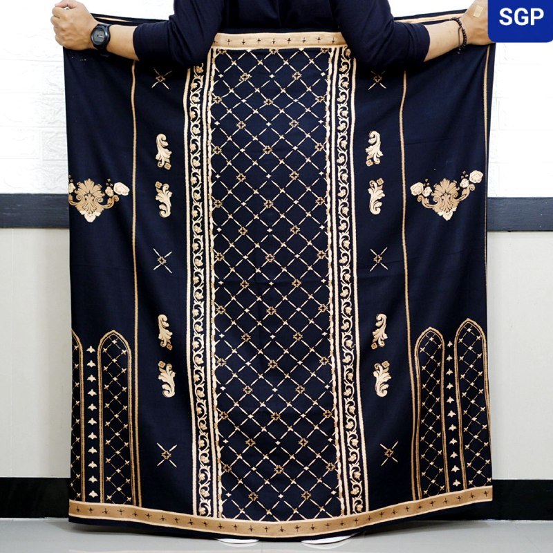 Jumbo Mens ATBM Bottle Goyor Sarong, วัสดุเรยอนระดับพรีเมียม, สีดําใหม่ล่าสุด cgj_store