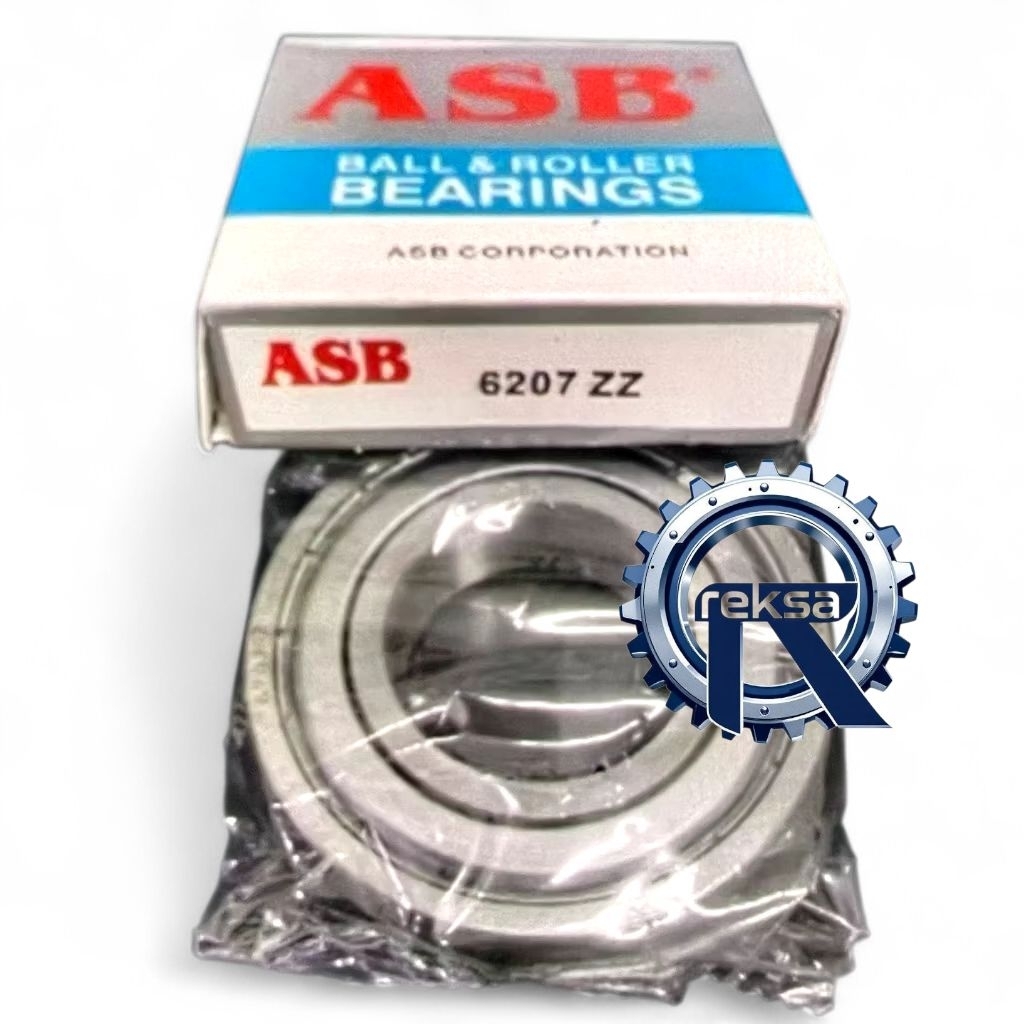 (5 ชิ้น) แบริ่ง 6207 ยี่ห้อ ZZ ASB