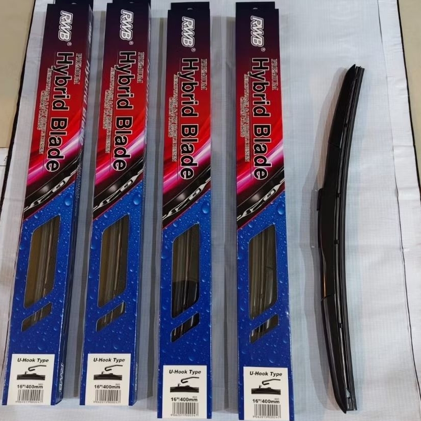 RWB HYBRID CAR WIPER SIZES 14", 16", 18", 20" 22", 24", 26", 28 / 1PC