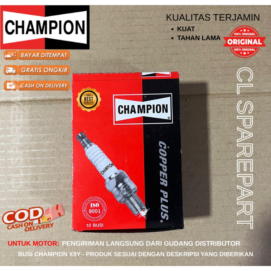 WHOLESALE CHAMPION Z9Y BEBEK MATIC SPARK PLUG GRAND SUPRA SPARK PLUG MIO SPARK PLUG JUPITER SPARK PL
