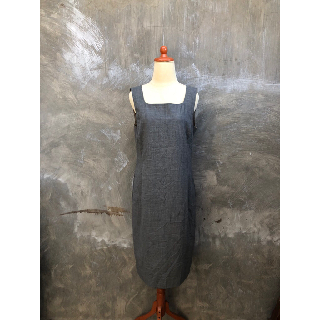 แม็กซี่เดรสแขนกุด Max Mara