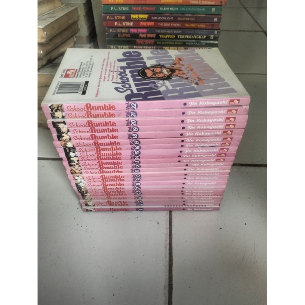 SCHOOL RUMBLE Comic 1-22 สําเร็จรูป By Jin Kobayashi