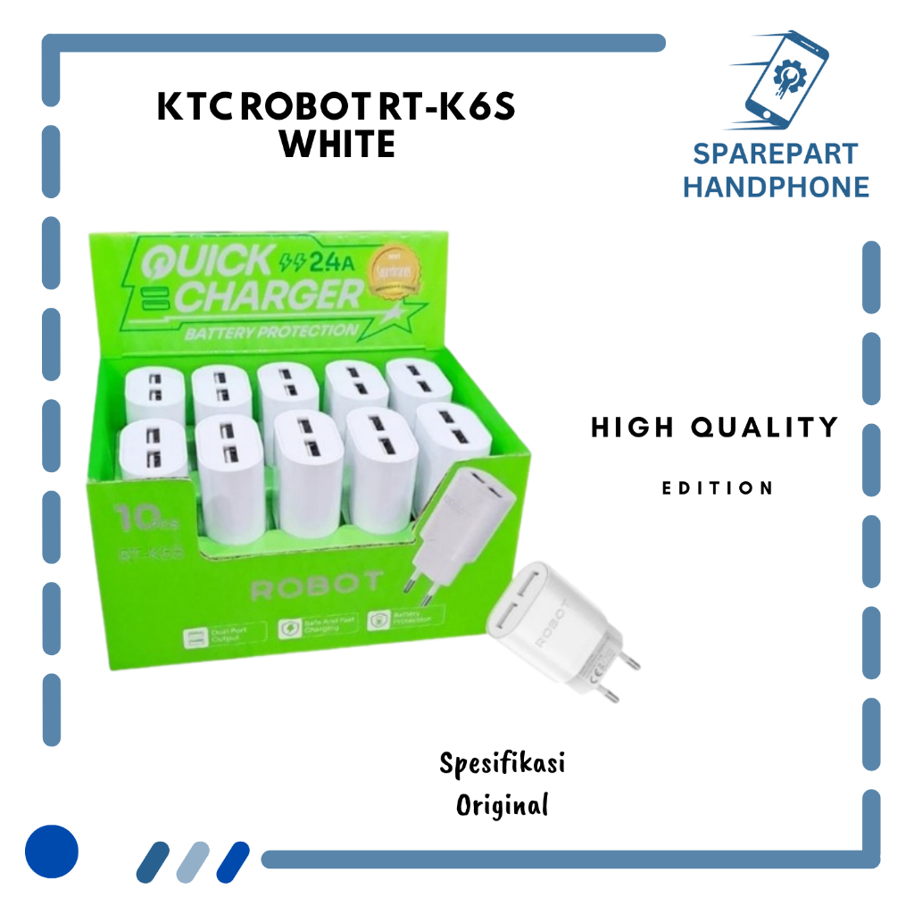 หุ่นยนต์ KTC RT-K6S สีขาว