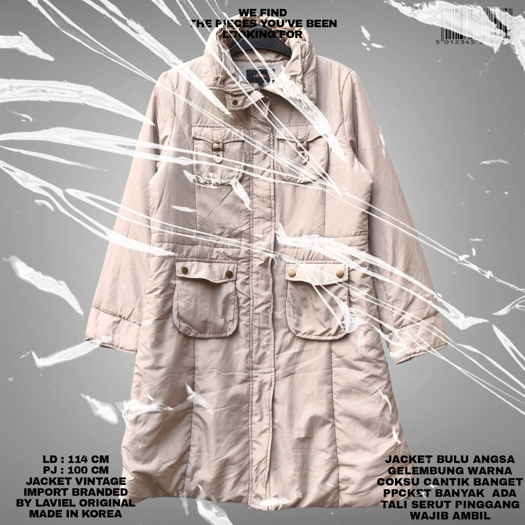 LEVEL ORIGINAL/THICK JACKET IMPORTED PREMIUM KOREAN LOOK/THICK JACKET นําเข้าGOOSE DOWN สไตล์เกาหลี/