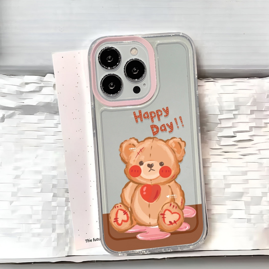 (FC03) น่ารักการ์ตูน Motif Softcase สําหรับ Oppo A15 A16 EK A17 K A18 A3S A39 A31 A38 A3 PRO A3X A96