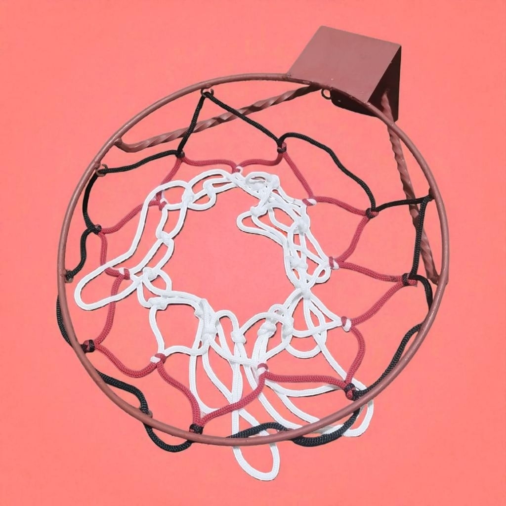 , BASKETBALL HOOP FREE BASKETBALL NET, 40CM IRON BASKETBALL HOOP WALL BASKETBALL HOOP