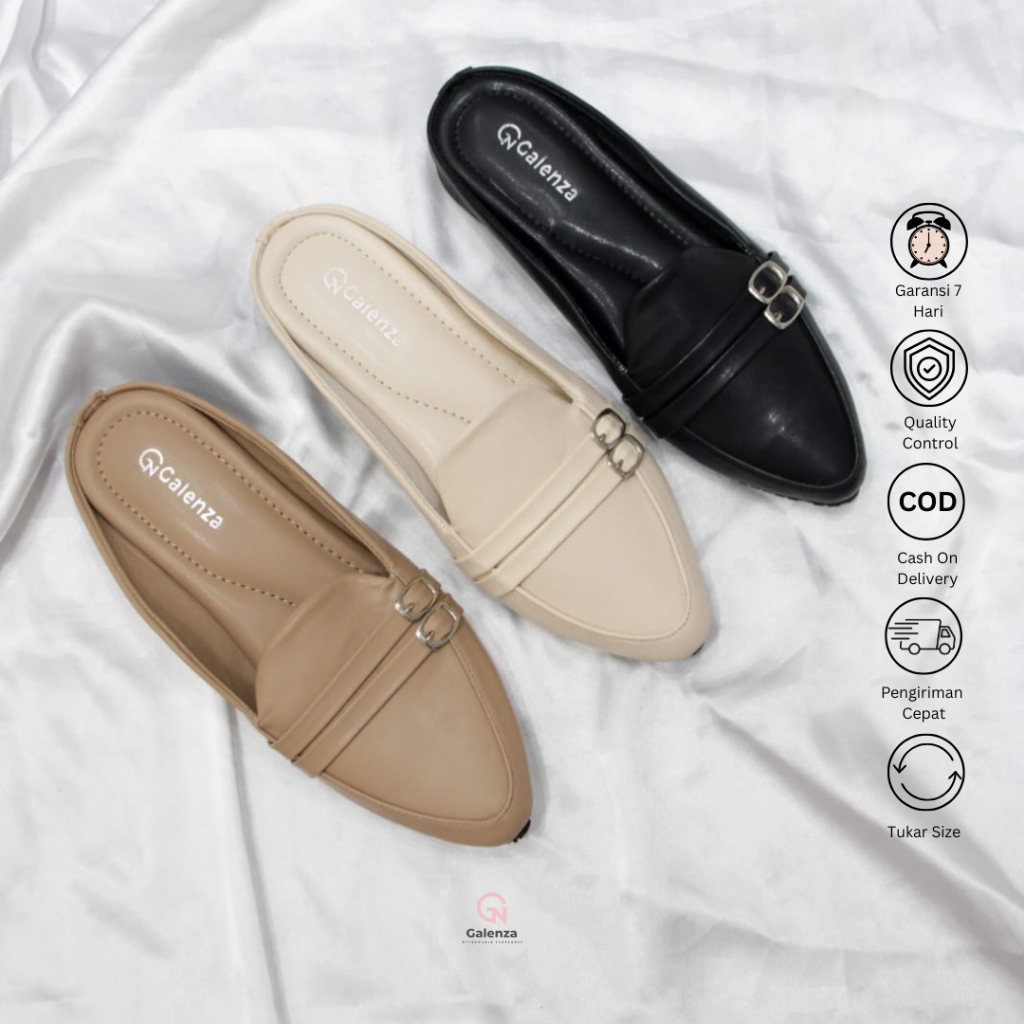Galenza Maudy Womens Mules Shoes รองเท้าทํางานผู้หญิง