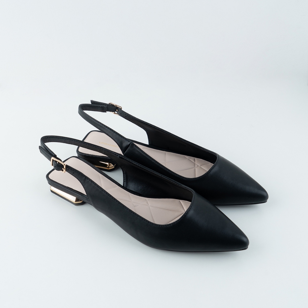 URBAN&CO Sativa Basic Mules Flatshoes รองเท้าทํางานแบบสวมสําหรับผู้หญิง