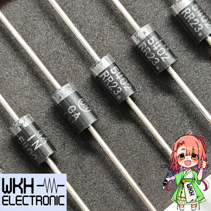 ไดโอด 1N5402 ไดโอด Rectifier DIP IN5402 1N 5402 3A 200V IN 5402