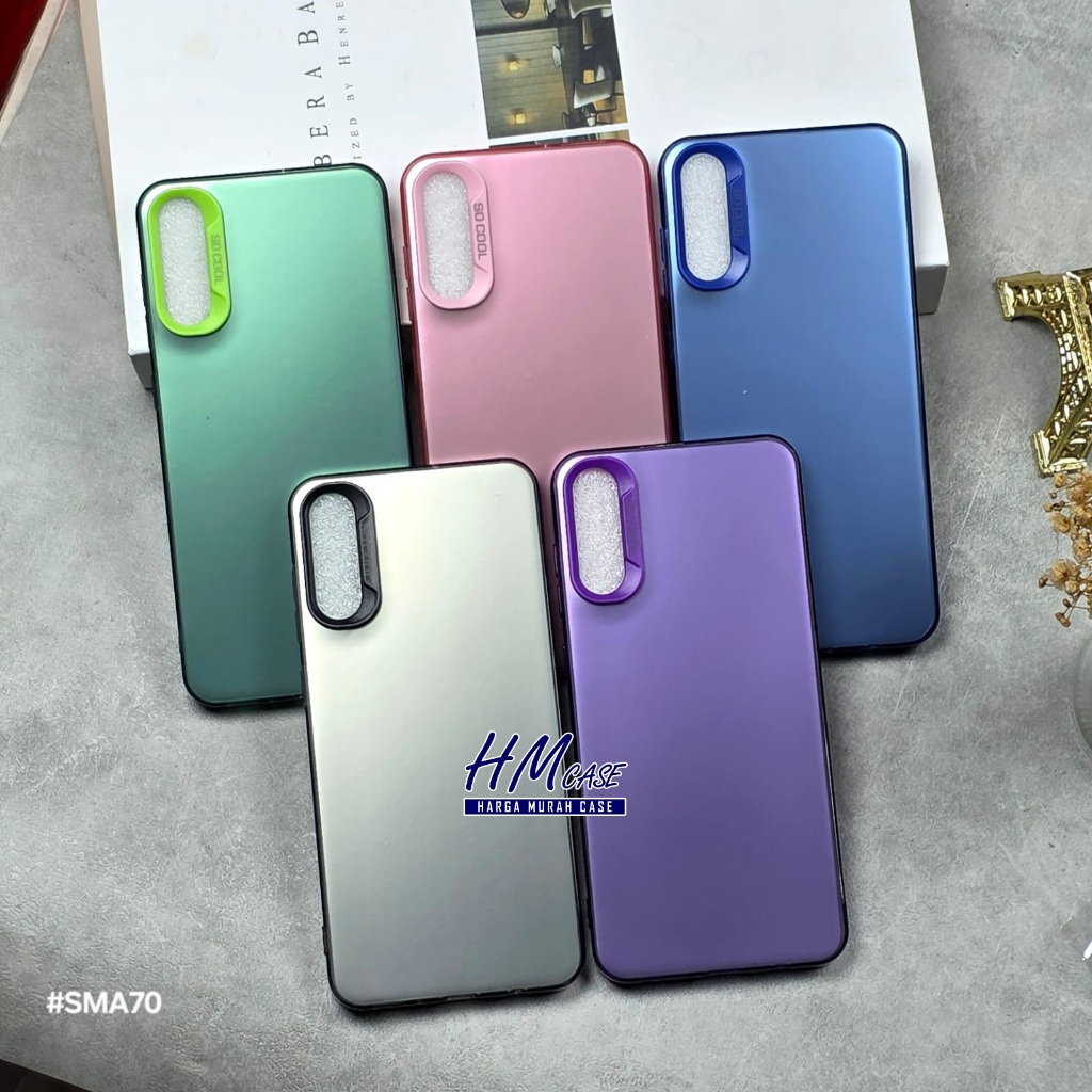 เคส Samsung A70 IMD Hybrid Plate Hologram Samsung A70