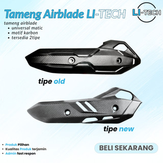 COVER TAMENG KNALPOT AIRBLADE NEW VARIO 125 150 COVER KNALLPOT BEAT PCX SCOOPY