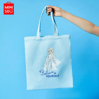 MINISO DISNEY FROZEN TOTE BAG กระเป๋าสะพาย SCHOOL SHOPPING B…