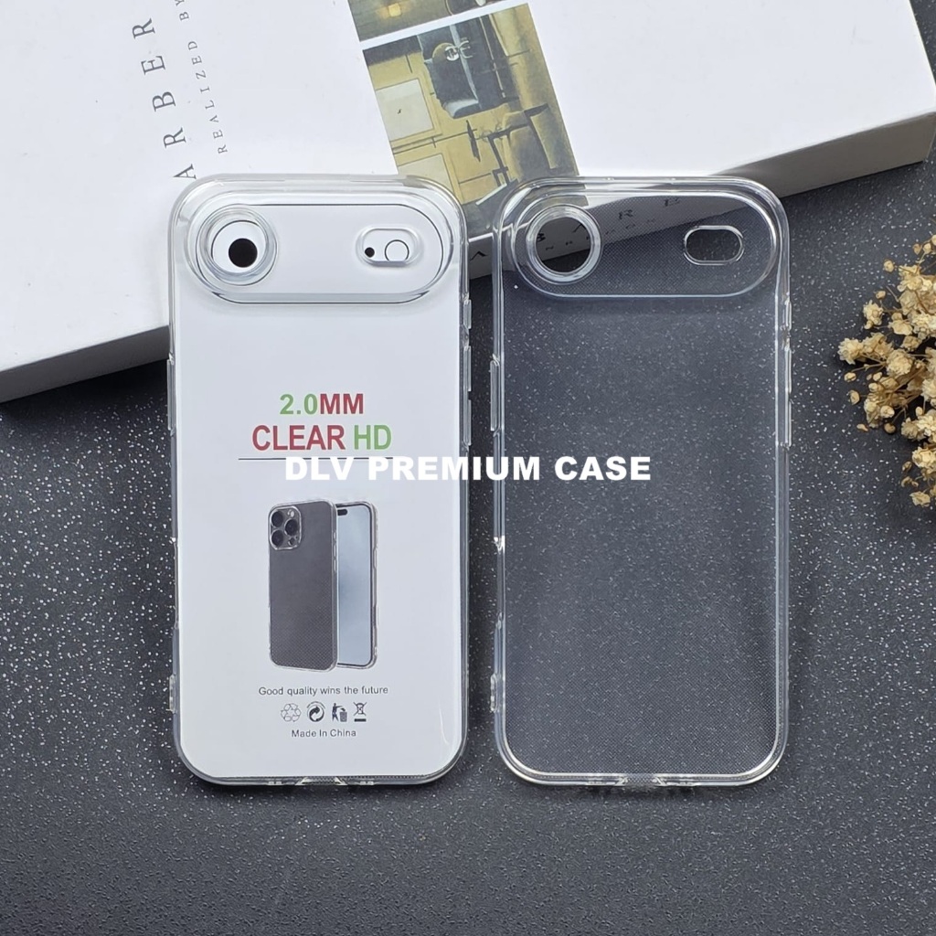 CASE CLEAR PREMIUM 2.0MM SOFTCASE CLEAR IPHONE 17 IPHONE 17 AIR IPHONE 17 PRO IPHONE 17 PRO MAX CH-1