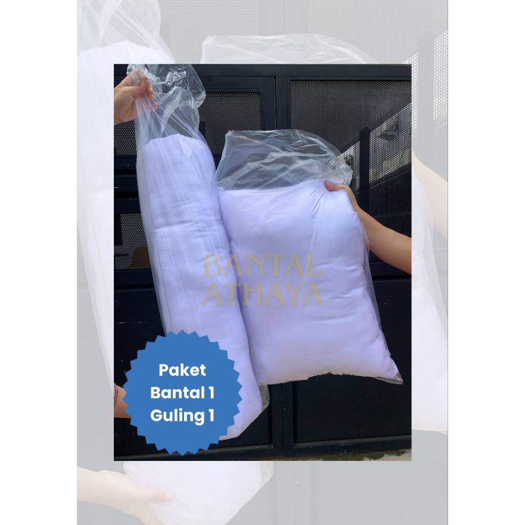 SAVING PACKAGE 1 BANTAI 1 BOLSTER SOFT PREMIUM HOTEL