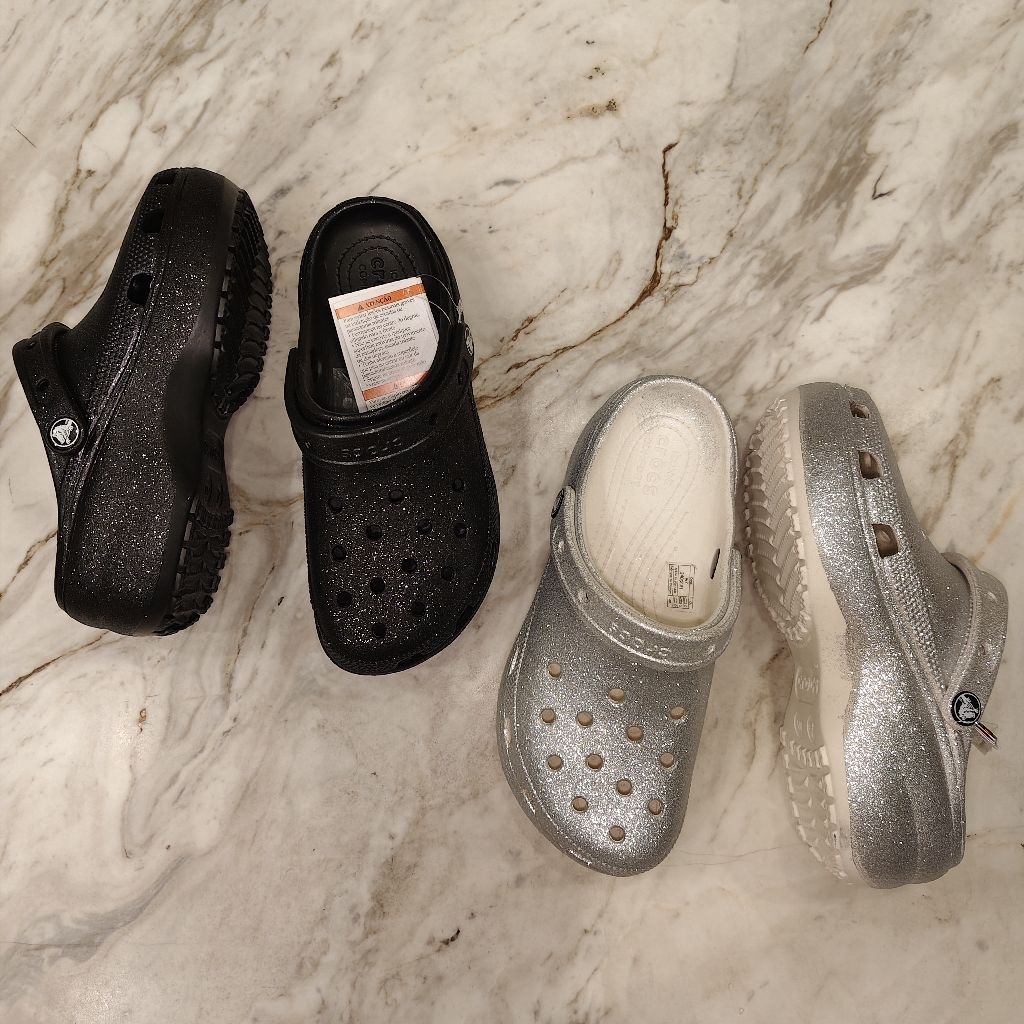 Crocs Classic Platform Glitter / สูง 4cm