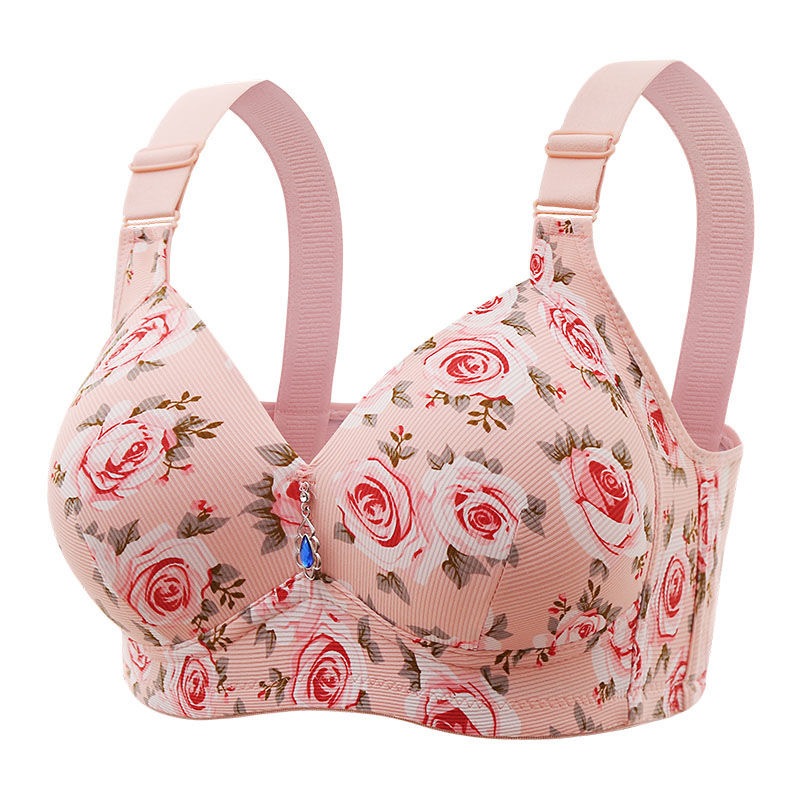 Jumbo Big Size Bra Large Size Cup C Floral Motif Size 36-46