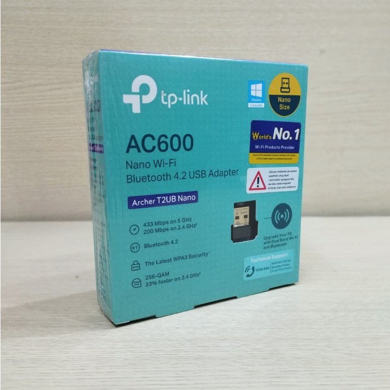 อะแดปเตอร์ USB TP-Link Archer T2UB Nano Bluetooth + WiFi DualBand AC600