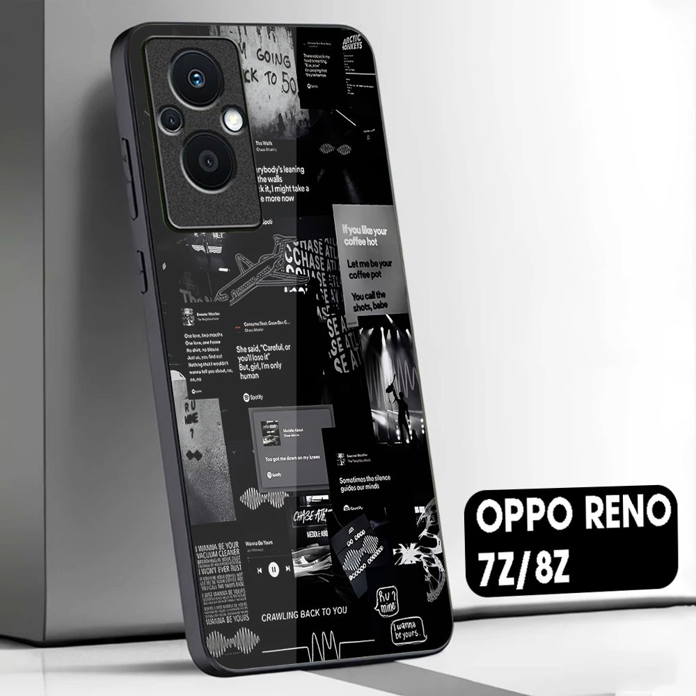 OPPO RENO 7z 8z 5G SOFTCASE | เคสเคลือบเงา Oppo reno 7 8 z 5G | ปลอก ASTC M07 | เคสพรีเมี่ยมสุดเท่ น