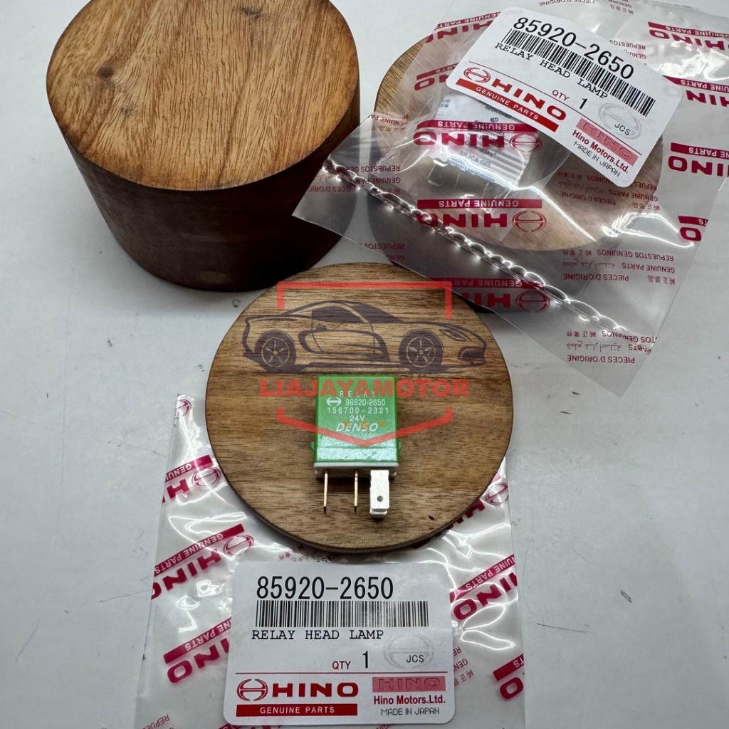 HIJAU Hino Lohan 4 ขา 24v รีเลย์กรีนพาวเวอร์ 85920-2650