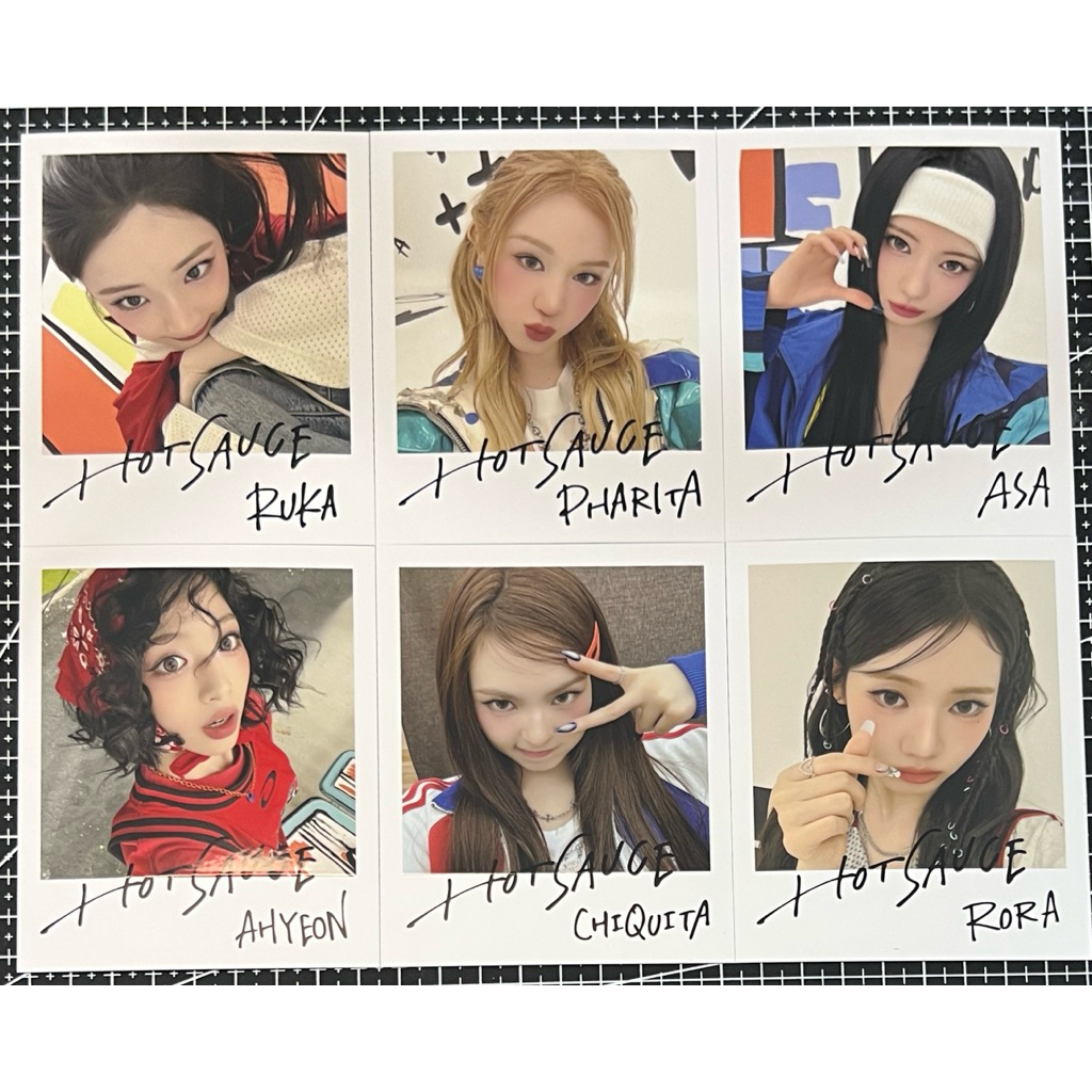 HOT SAUCE INSTANT PHOTO MERCH JP BABYMONSTER อย่างเป็นทางการ