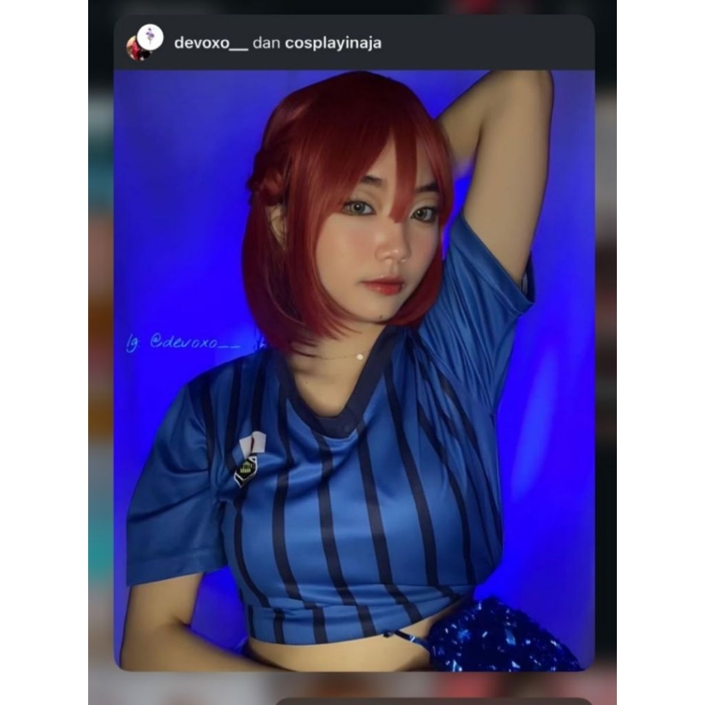 (PRELOVED) ANRI TEIERI BLUE LOCK คอสเพลย์ COSTUME