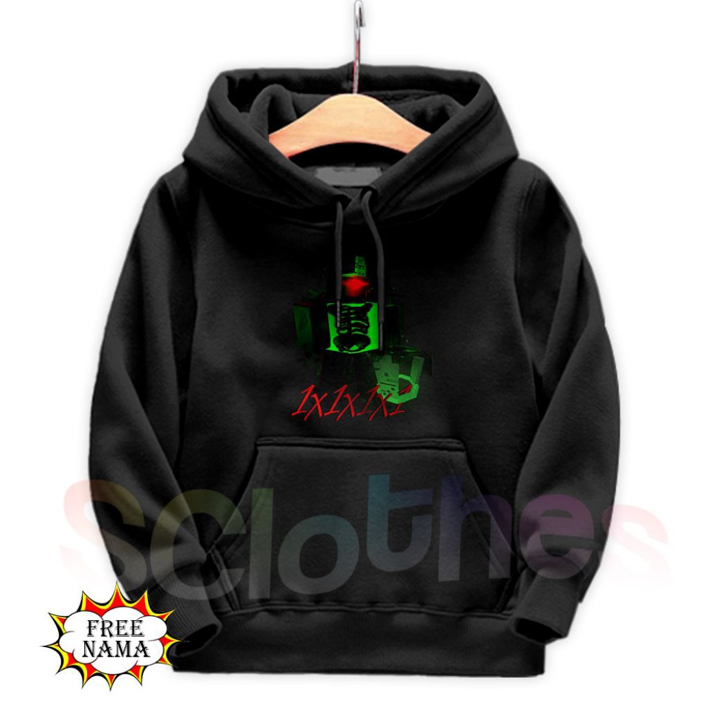 Roblox Kids Hoodie Top Roblox เสื้อแจ็คเก็ตเด็ก Unisex 1x1x1 โกรธที่ coolkidd