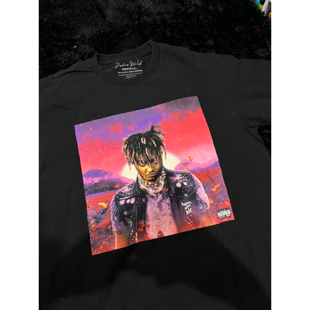 เสื้อยืดแร็ปเปอร์ Singer Juice WRLD