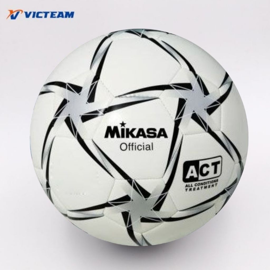 Mikasa ACT Elstar Football Mikasa ขนาด 5 คุณภาพระดับพรีเมียม Bonus Valve Pump & Ball Net